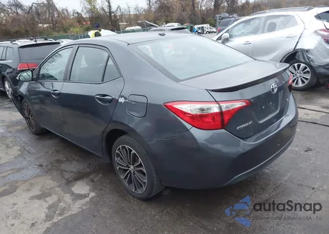 2016 Toyota Corolla S Plus z USA, uszkodzony, nr VIN 5YFBURHE2GP469012